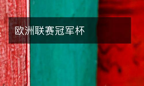 歐洲聯(lián)賽冠軍杯