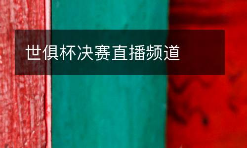 世俱杯決賽直播頻道