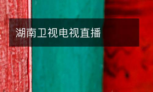 湖南衛(wèi)視電視直播