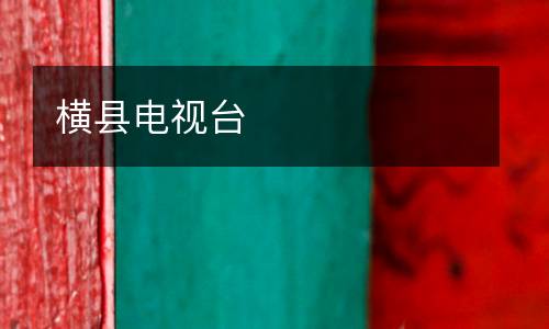 橫縣電視臺(tái)